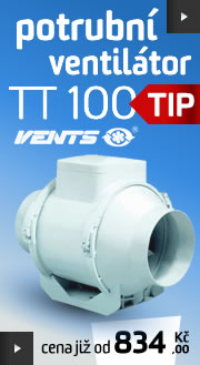 Ventilátor do potrubí VENTS TT 100