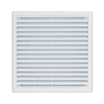 Ventilační mřížka plastová Haco VM 100x100 K bílá