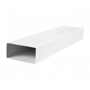 Plochý kanál 110x55 mm PVC délka 1,5 m