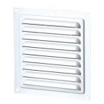 Ventilační mřížka 150x150 mm MVM150s-bílá